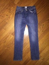 Levi's Strauss San Francisco Bold Curve Straight Leg Denim Blue Jeans Size 2 26