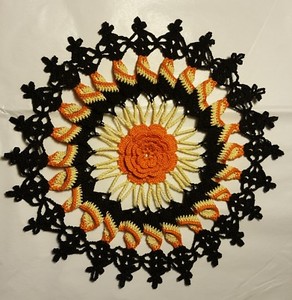 Trick or Treat Doily