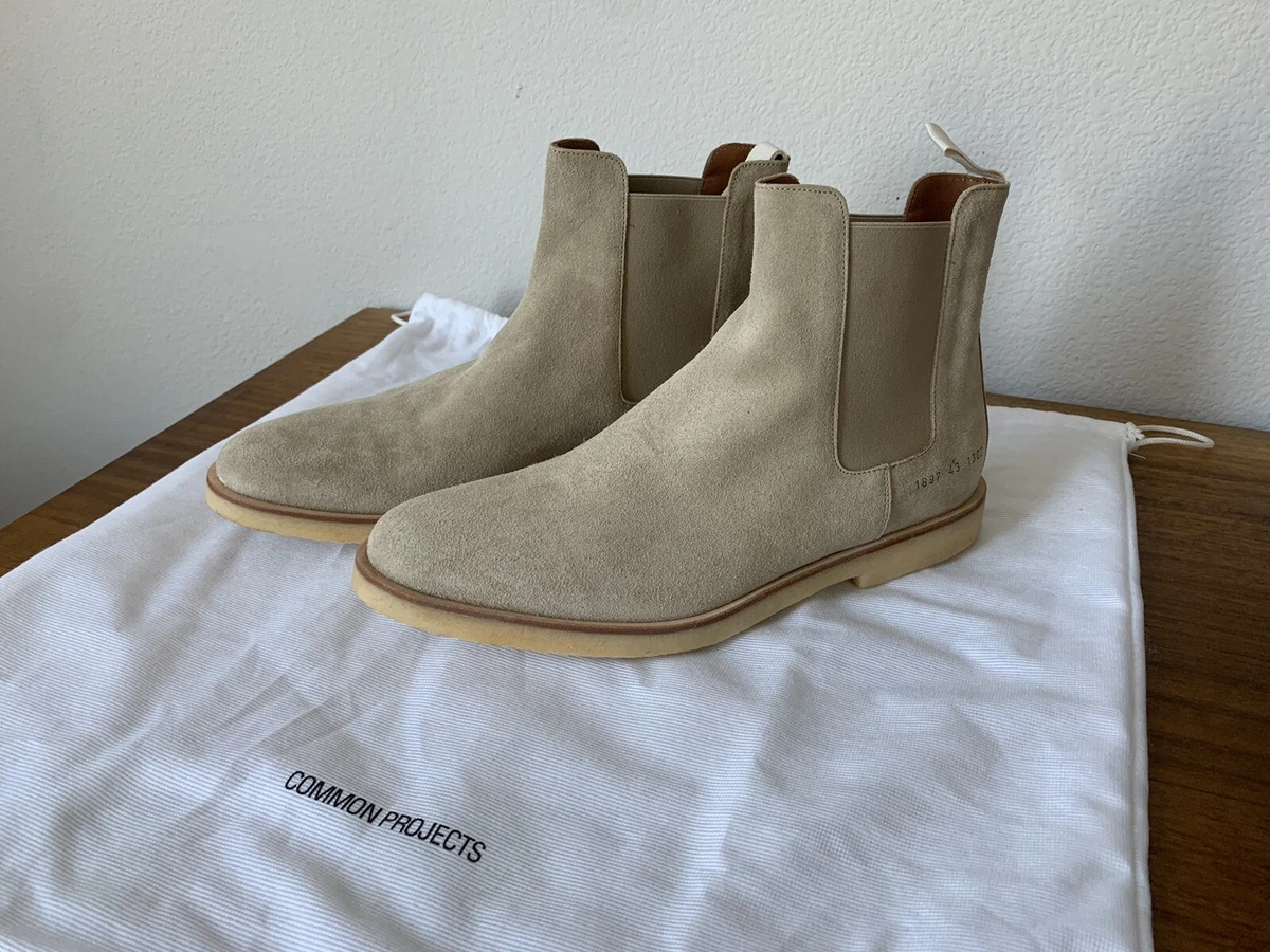 $525 Common Projects in Italy Light Beige Boots 43 10 | eBay