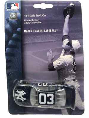 New York Yankees Race Car 1/64 Scale Stock Die Cast Major League Baseball 2003