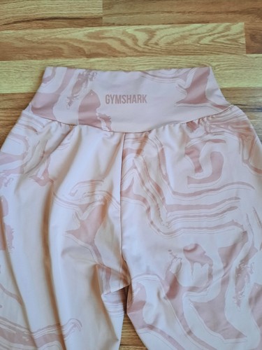 Leggings Gymshark Cintura Alta Rosa Remolino Mujer Talla M Usados en Excelente Condición - Imagen 7 de 9