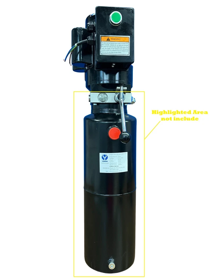 2.2kw single phase Hydraulic pump spline motor 2800rpm vehicle lift hoist 9 spin - image 4 of 4
