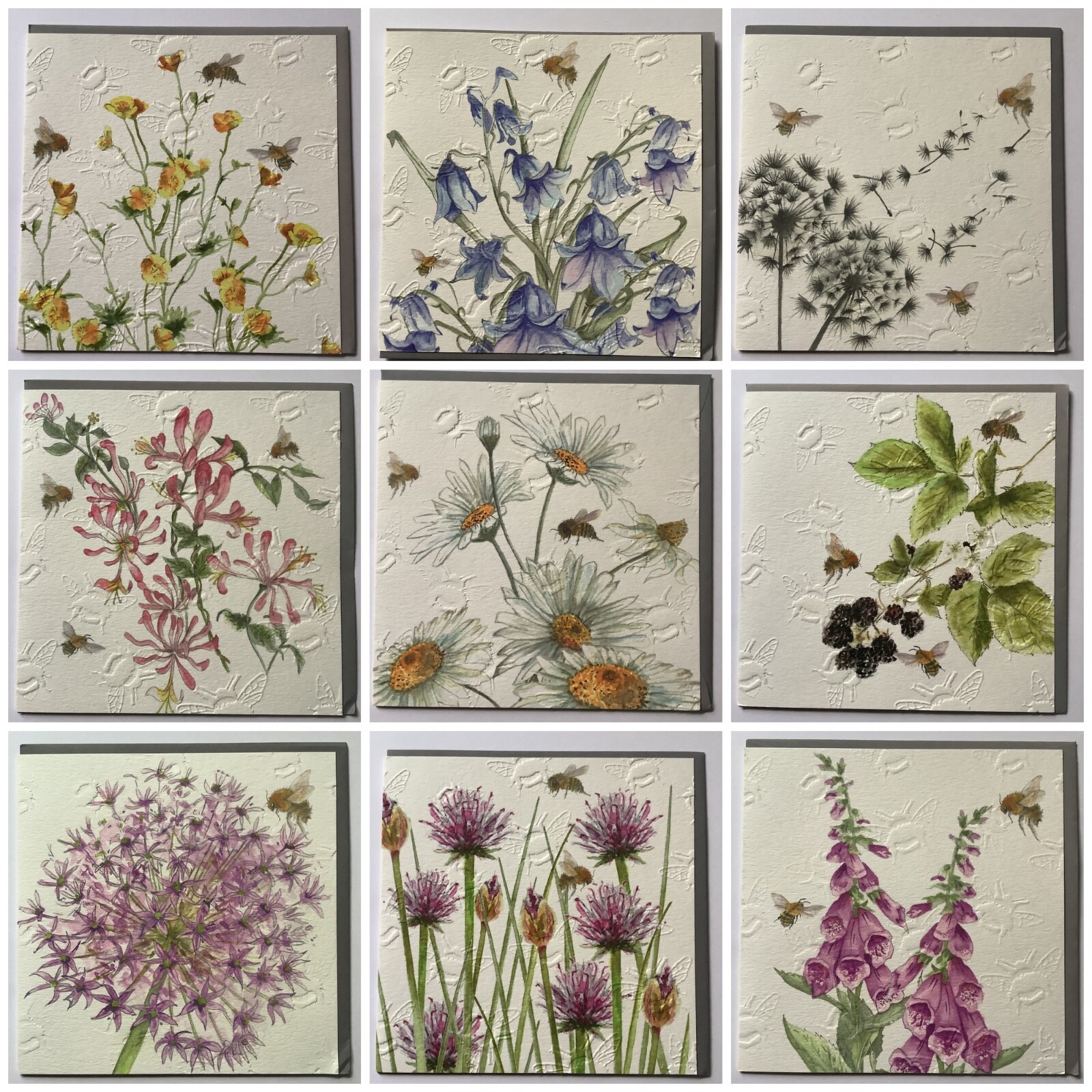 Geburtstagskarten aus dem SARAH BODDY Sortiment, verschiedene Motive (A5)