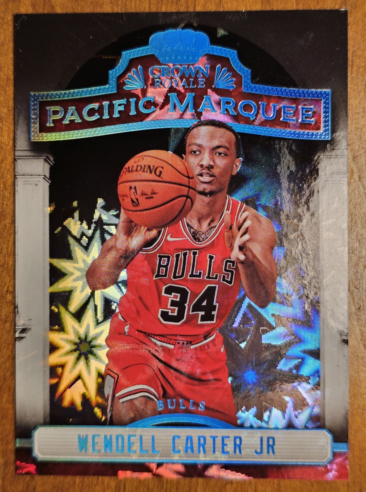 🔥🔥2018-19 Crown Royale Pacific Marquee Wendell Carter Jr. Bulls SSP Rare!🔥🔥