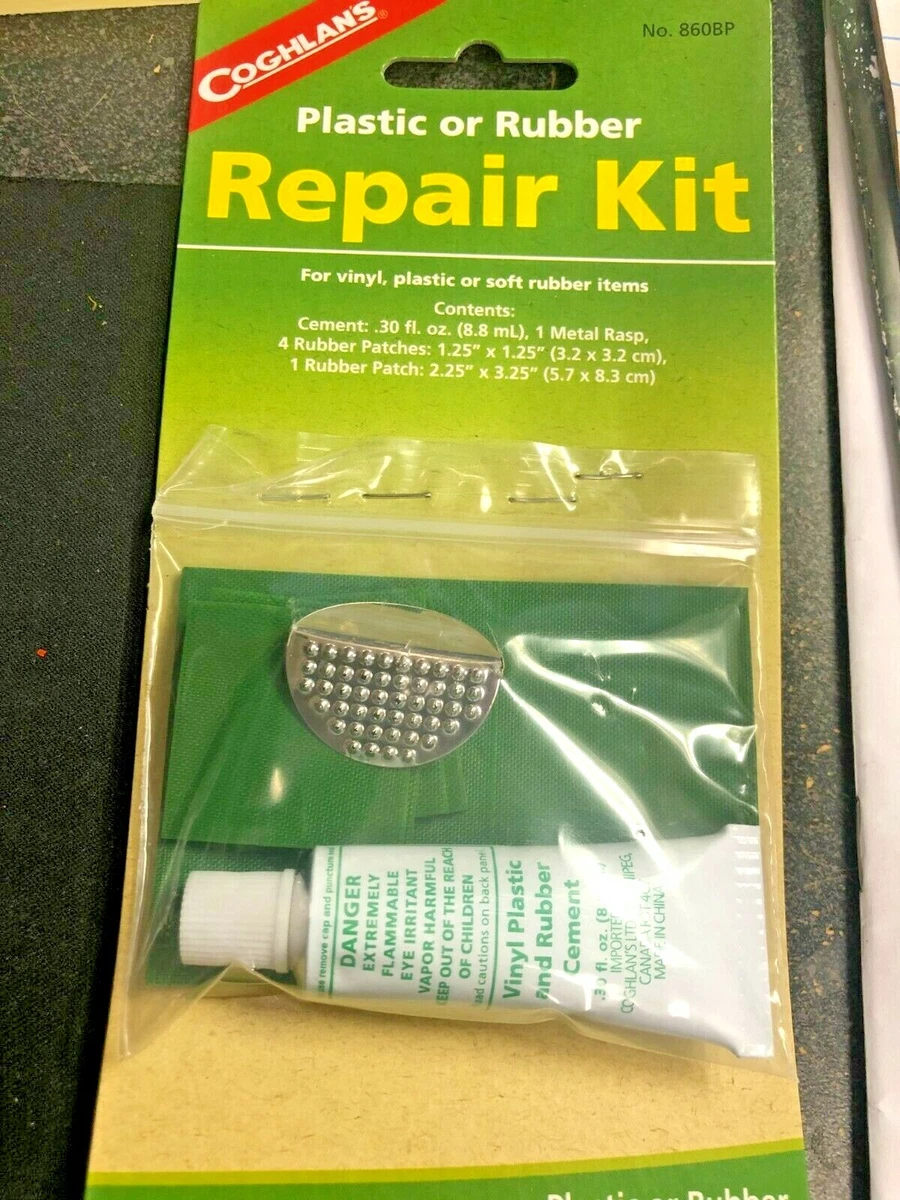 Tent Repair Kit, Coghlan's, For Vinyl, Plastic Or Soft Rubber, Part# 860BP