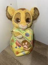 Disney Babies Lion King Simba Plush Blanket Swaddle Set Parks Exclusive Toy