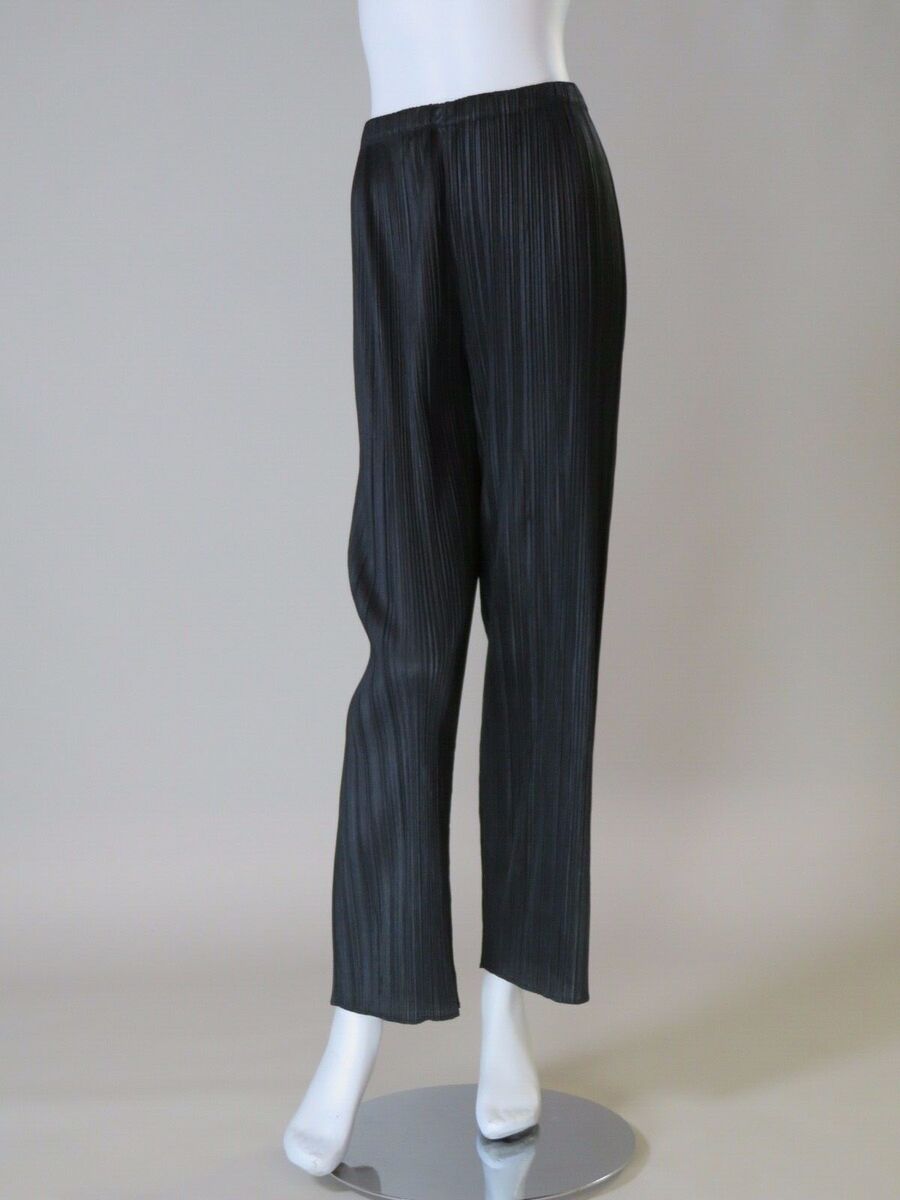 Issey Miyake c. 1990s Black Pleated Pants | eBay Issey Miyake c. 1990s Black Pleated Pants | eBay