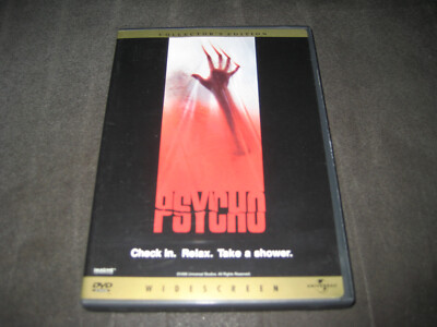 PSYCHO (DVD 1998) VGC - COLLECTOR'S EDITION - RATED R - WIDESCREEN - HORROR
