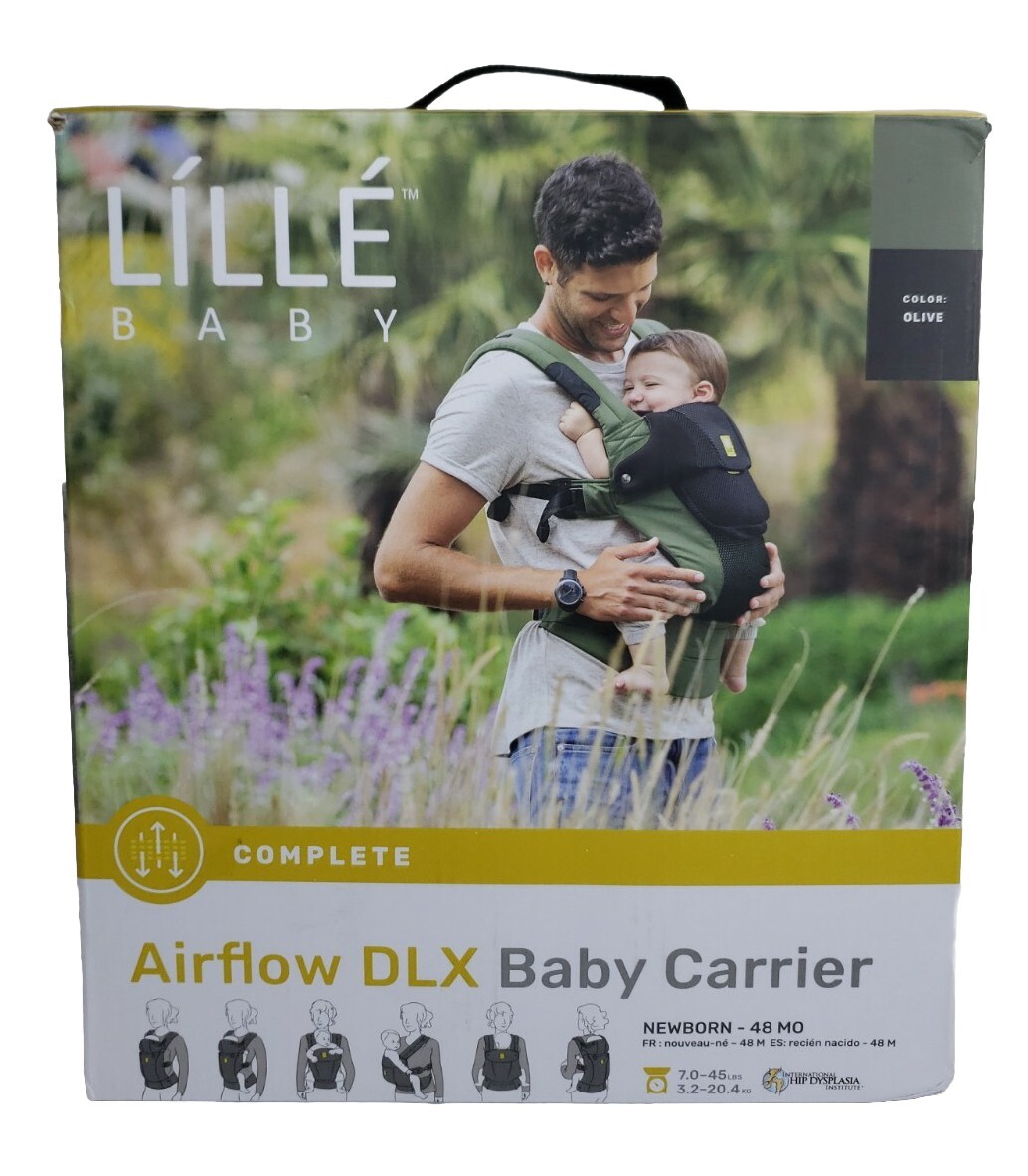 LÍLLÉbaby Complete Airflow Deluxe Ergonomic 6-in-1 Baby Carrier Newborn to 