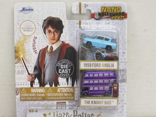 Ford Anglia / Knight Bus "Harry Potter" Jada 31719 NV-6 Nano Hollywood Rides - Bild 2 von 3