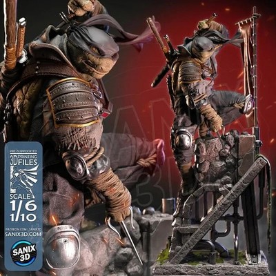 RONIN (TMNT) | 1/6 Scale Resin Kit | Samurai Turtle (UNPAINTED)