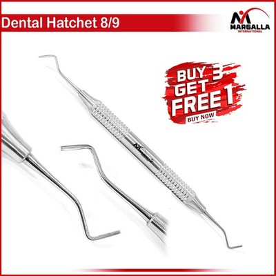 Restorative Enamel Hatchet 8/9 Double Ended German Quality Dental Instrument
