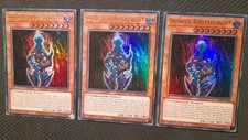 3x Dunkle / Finstere Todesfurcht  Deutsch  Holo  Ultra Rare Bakura Playset 