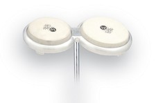 Lp Compact Bongos With Mount Silver,Ivory,black