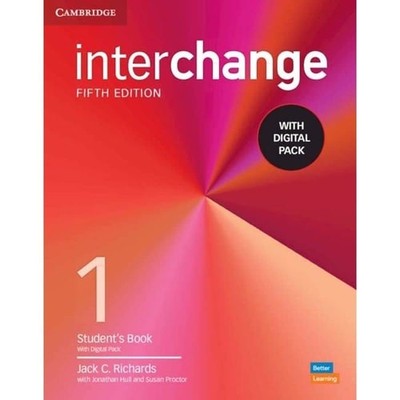 Interchange Level 1 Student's Book with Digital Pack, Richards, Jack C., New Boo