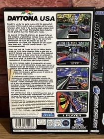 Daytona USA And Championship Circuit Edition Sega Saturn With Manuals PAL