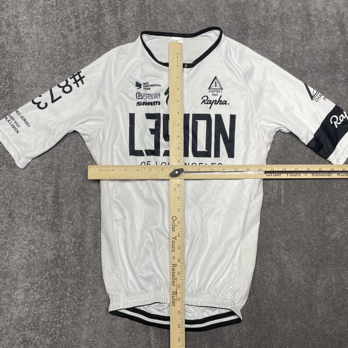 Rapha L391ON サイクルジャージ Sサイズ Rapha Mens L39ION Pro Team Training Cycling Jersey White 2023