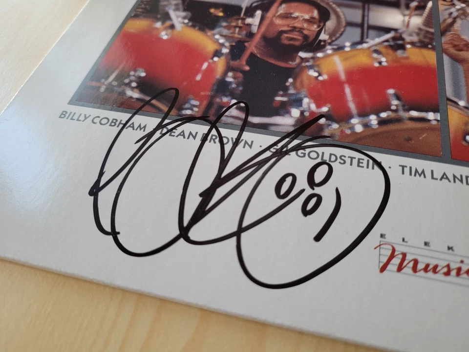 Vinyl Billy Cobham's Glass Menagerie - Smokin' - Signiert/Signed By Billy Cobham - Bild 2 von 4