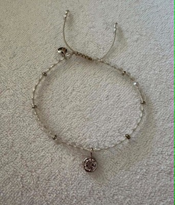 brandneues Lola Rose/Nikki & Me klares Halbedelstein Strass Tropfen Armband