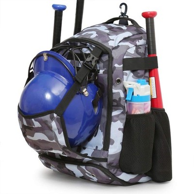 Baseball Bat Bag Backpack, T-Ball & Softball Equipment & Gear for Youth and A...