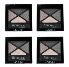 Lof Of 4 Rimmel London GlamEyes Quad Shadow 0...