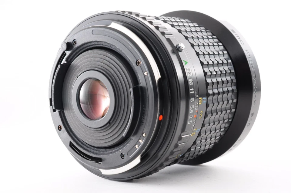**CASI COMO NUEVO* Lente gran angular SMC Pentax A 645 35 mm f/3,5 + tapa para 645 N NII JPN Foto 4 de 4
