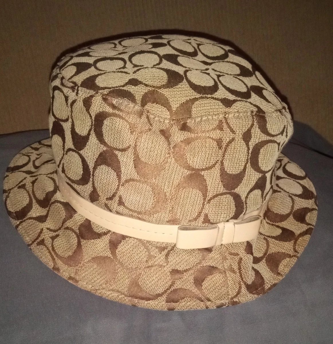 Coach Size M Beige Hats for Women for sale | eBay display picture 1