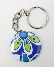 1.50" Tecre CHAIN Key Chain Button Parts 1-1/2 Inch