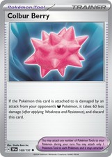 Colbur Berry - 168/191 - Uncommon - Reverse Holo NM Surging Sparks