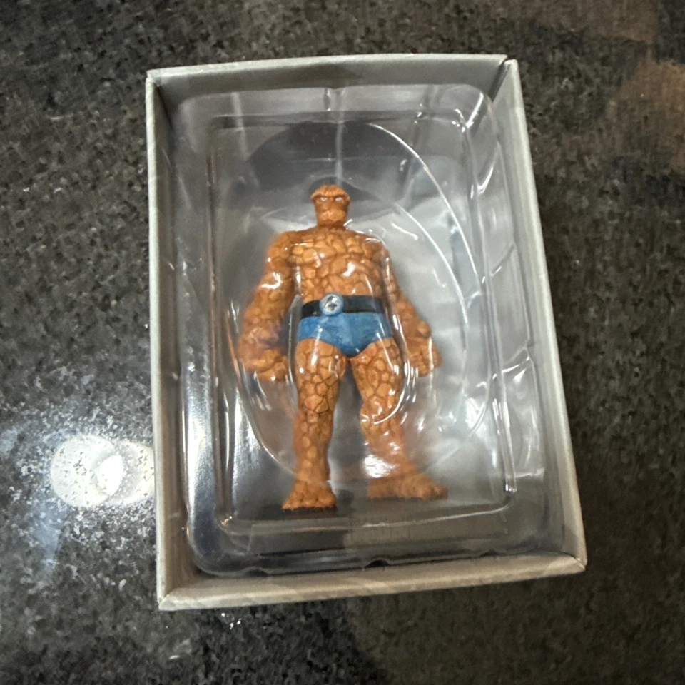 The THING Statue Marvel Classic Die-Cast Figure Statue Fantastic Four  Eaglemoss - Image 2 of 4