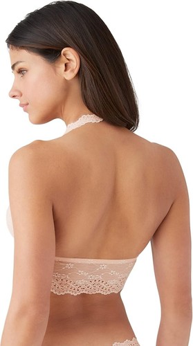 b.tempt'd by Wacoal Women's Inspired Eyelet Bralette, Rose Smoke, Small - 第 3/3 張圖片