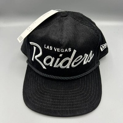 Las Vegas Raiders Hat Men Corduroy The Golfer New Era Snap Back Cap New Oakland