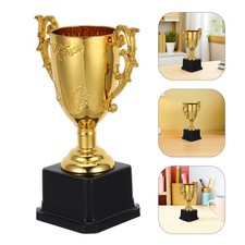 Reusable Plastic Mini Trophies for Kids Sport Motivation and Winner Awards