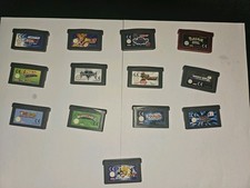 Lotto 13x Giochi GBA | Pokémon Rubino, Wario, Advance Wars 2 | Advance