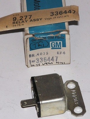 1974-1975 Chevrolet Vega NOS spark control & AC relay 336447
