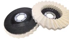 4.5" Wool Felt Finishing Disc Polishing Wheel for Metal Stone Glass