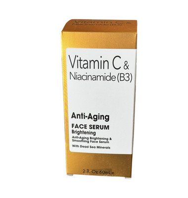 SPA Cosmetics Vitamin C Niacinamide + Dead Sea Salt Face Serum 2 fl oz