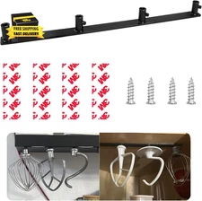 Plastic Stand Mixer Attachment Holder Compatible with Kitchenaid Mixer Accessori