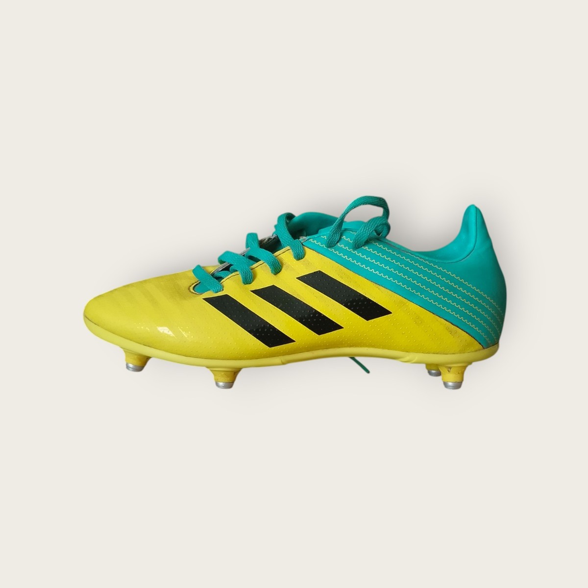 Yellow Adidas Malice Junior Adidas Malice SG Soft Ground UK Size