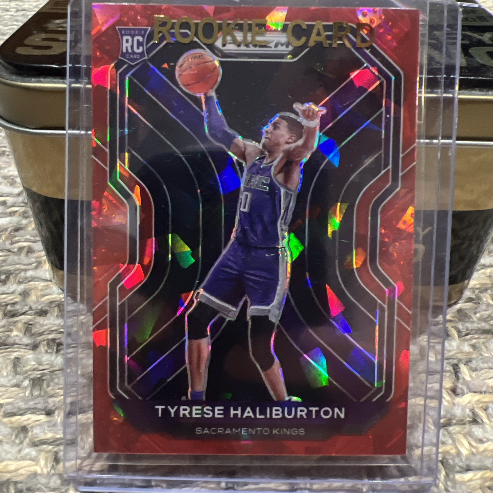 2020-21 Panini Prizm - Tyrese Haliburton Red Ice Rookie Card #262 🔥🪷