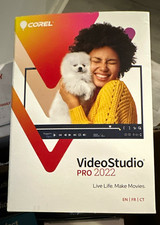 Corel VideoStudio Pro 2022 Boxed Video Editing Software English French
