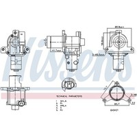Nissens 98183 Agr-Ventil
