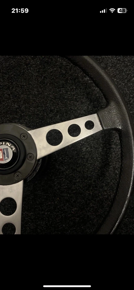 BMW Petri 38 Cm E3 E9 3.0 CSI E10 2002 Oldtimer Alpina Lenkrad - Bild 4 von 4