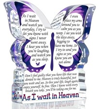Sympathy Gifts for Loss of Loved One, Memorial Gifts for Loss of Wait in Heaven