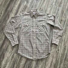 Vintage Levi  s Plaid Work Shirt USA Medium 70s 80s