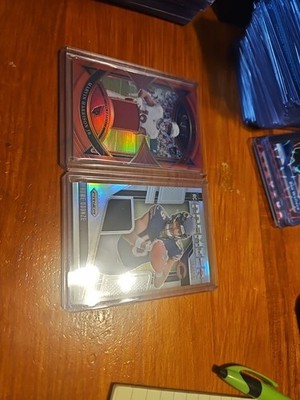 2024 NFL ROOKIE PATCH 2 CARD LOT INC. MARVIN HARRISON JR AND ROME ODUNZE.
