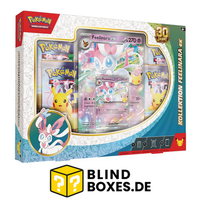 Pokemon 30 Jahre Kollektion Feelinara ex NEU OVP | Händler 