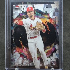 2024 Topps Finest #212 Masyn Winn RC Rare 