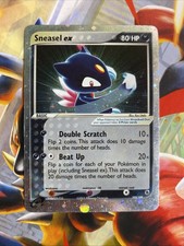 Sneasel ex  103/109 Ruby & Sapphire Holo LP Vintage 2003 on eBay
