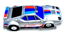 Speed Trak 1/43 Porsche Slot Car Silver